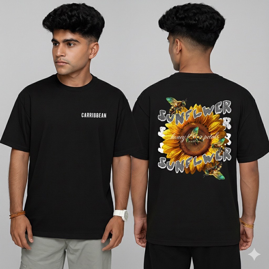 Sunflower T-Shirt — Oversized fit